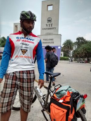 32 districts 32 days 3200 kms on a cycle - Part 1
