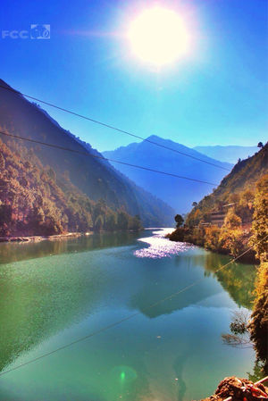 Snow crowned MANALI
