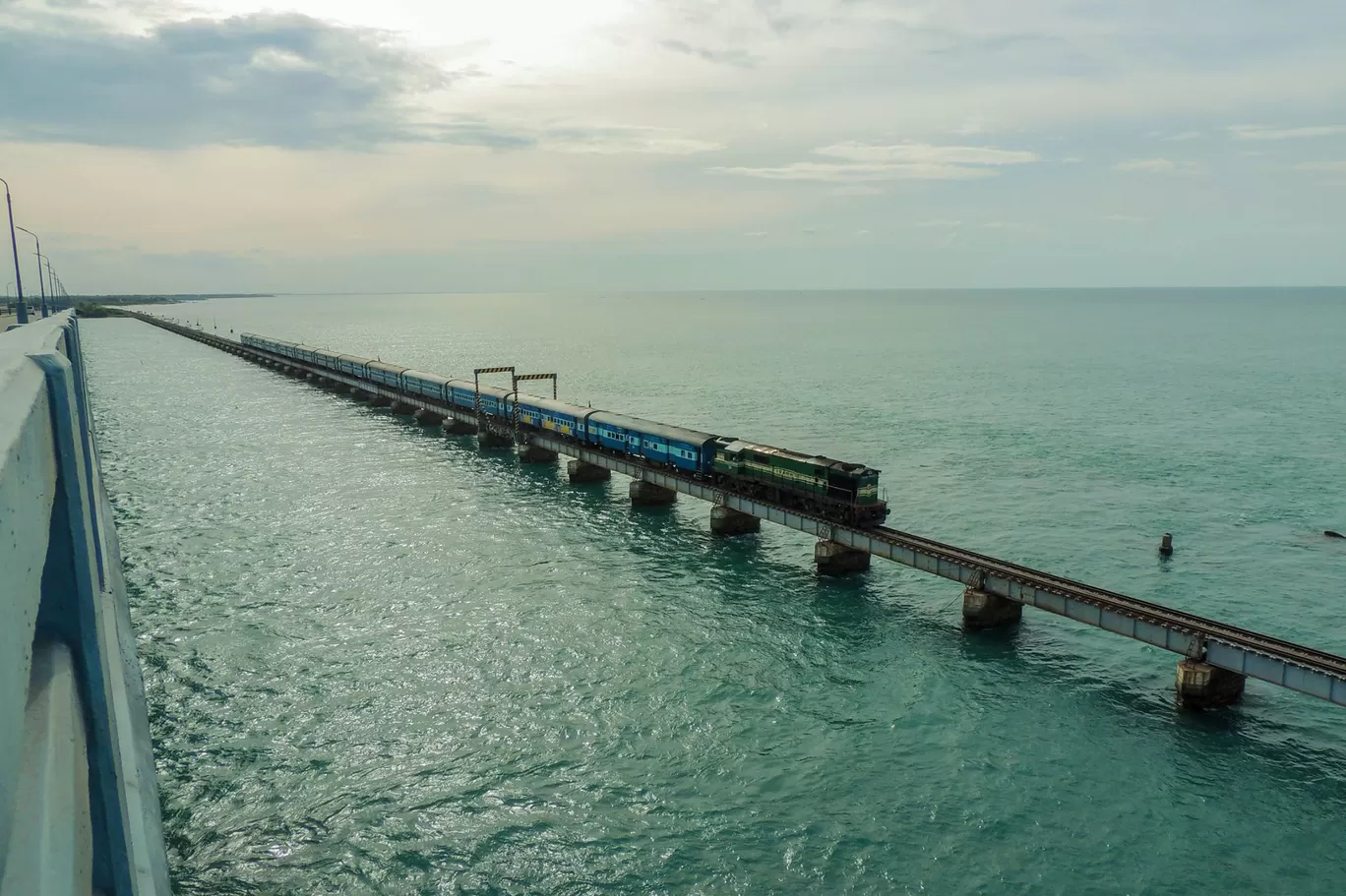 Photo of Pamban Palam By Ebin Ephrem Elavathingal