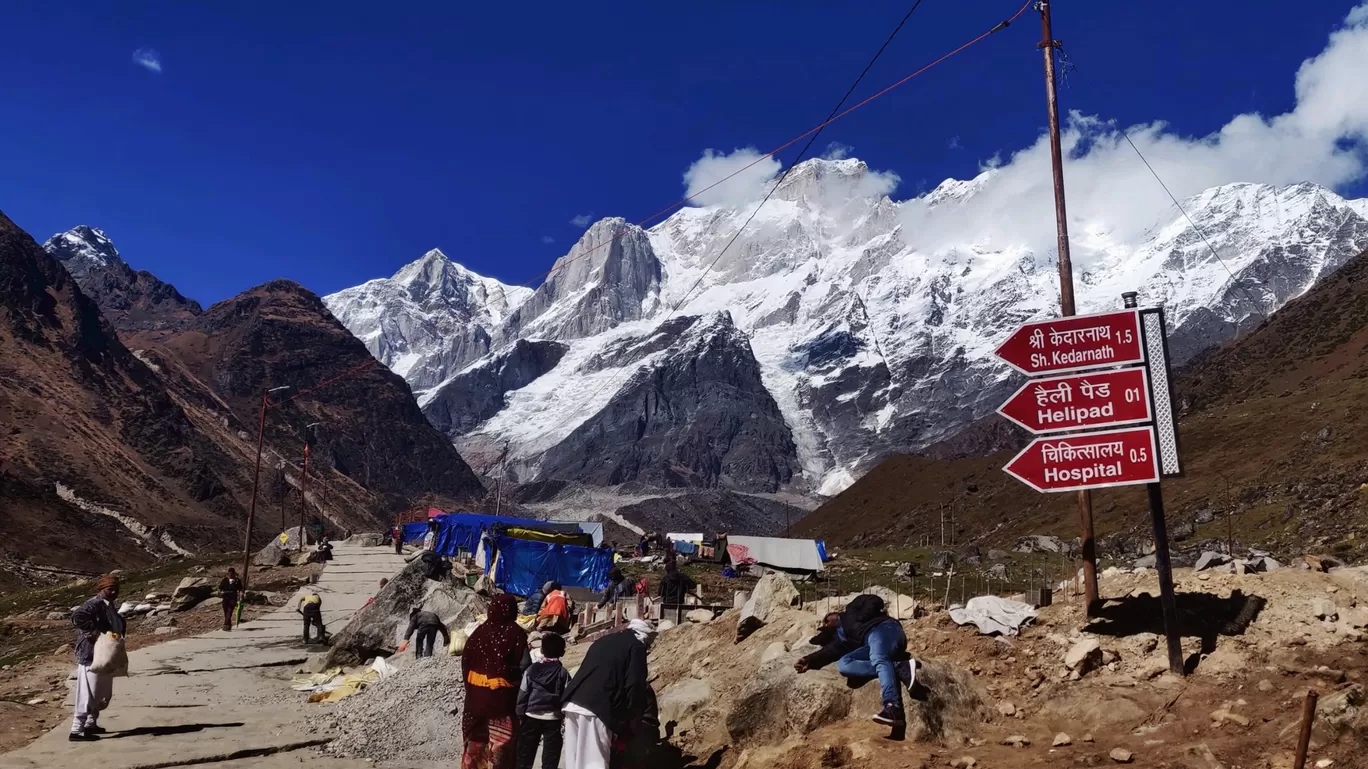 Photo of Kedarnath Temple By Satyam Kumar Jha