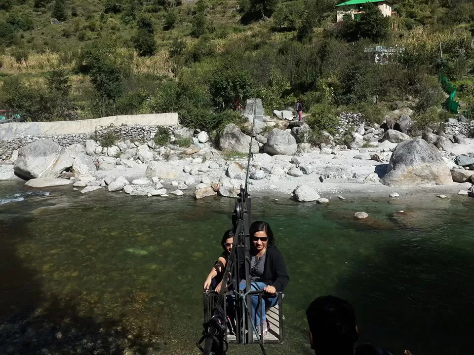 Photo of Blue House By The River, Teerthan Valley, Himachal Pradesh, India By Rajiv Tewari