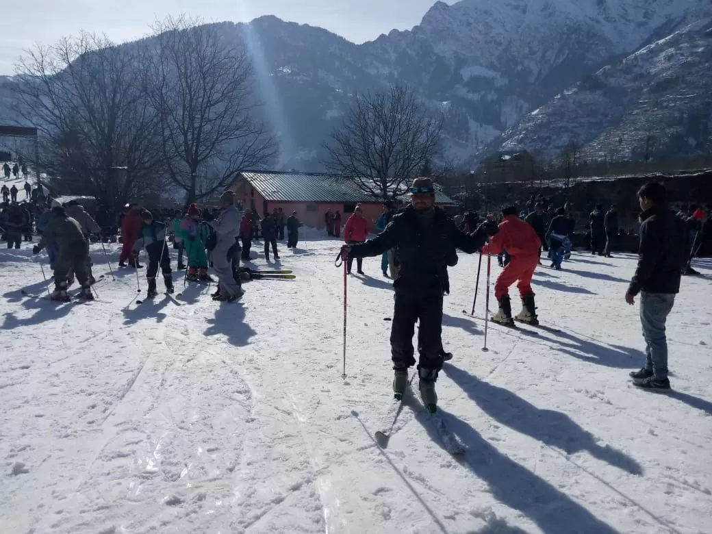 Photo of Manali Snow Point By Mohit singh