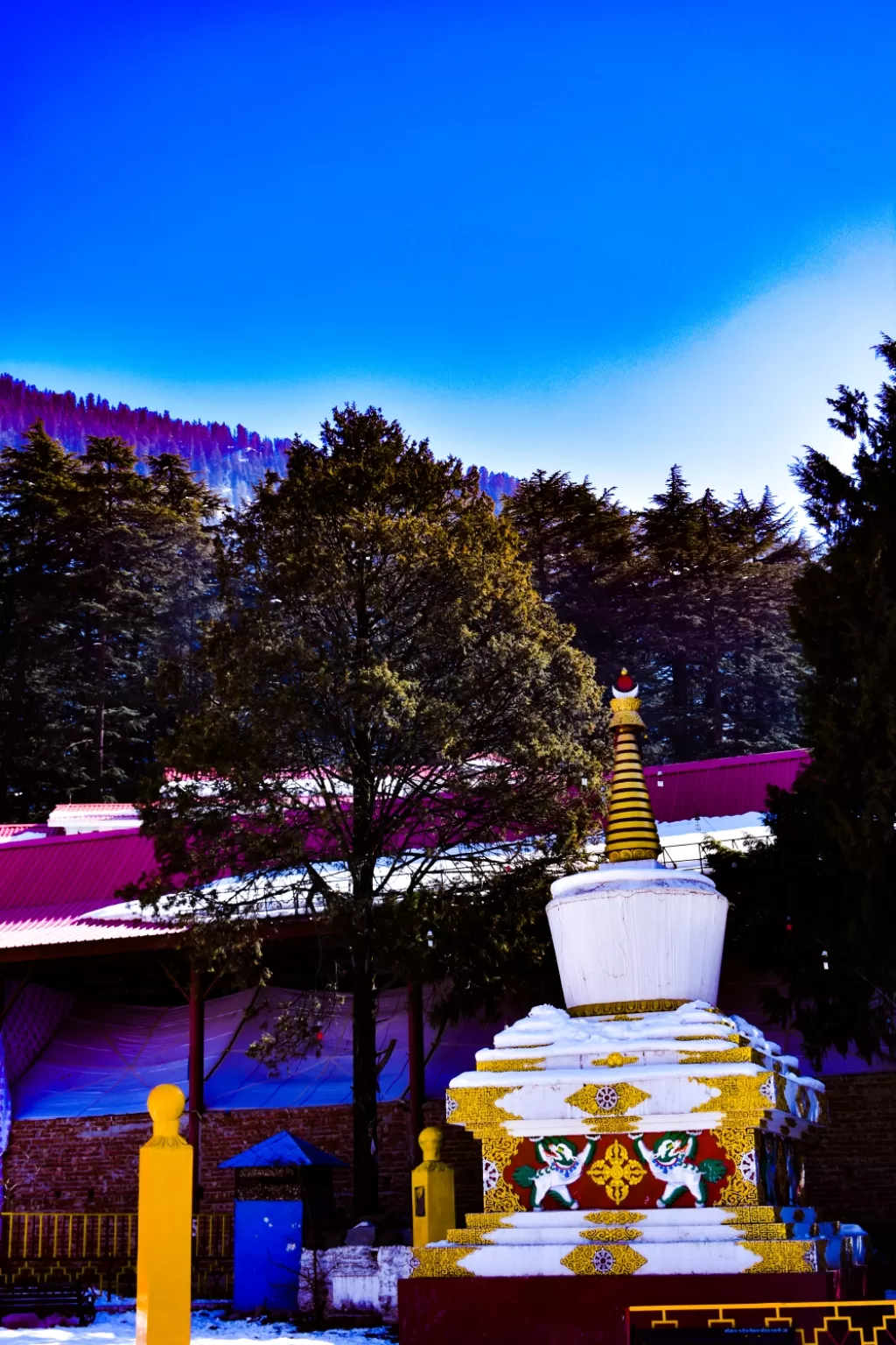 Photo of Tibetan Buddhist Monastery By Tanush Pas