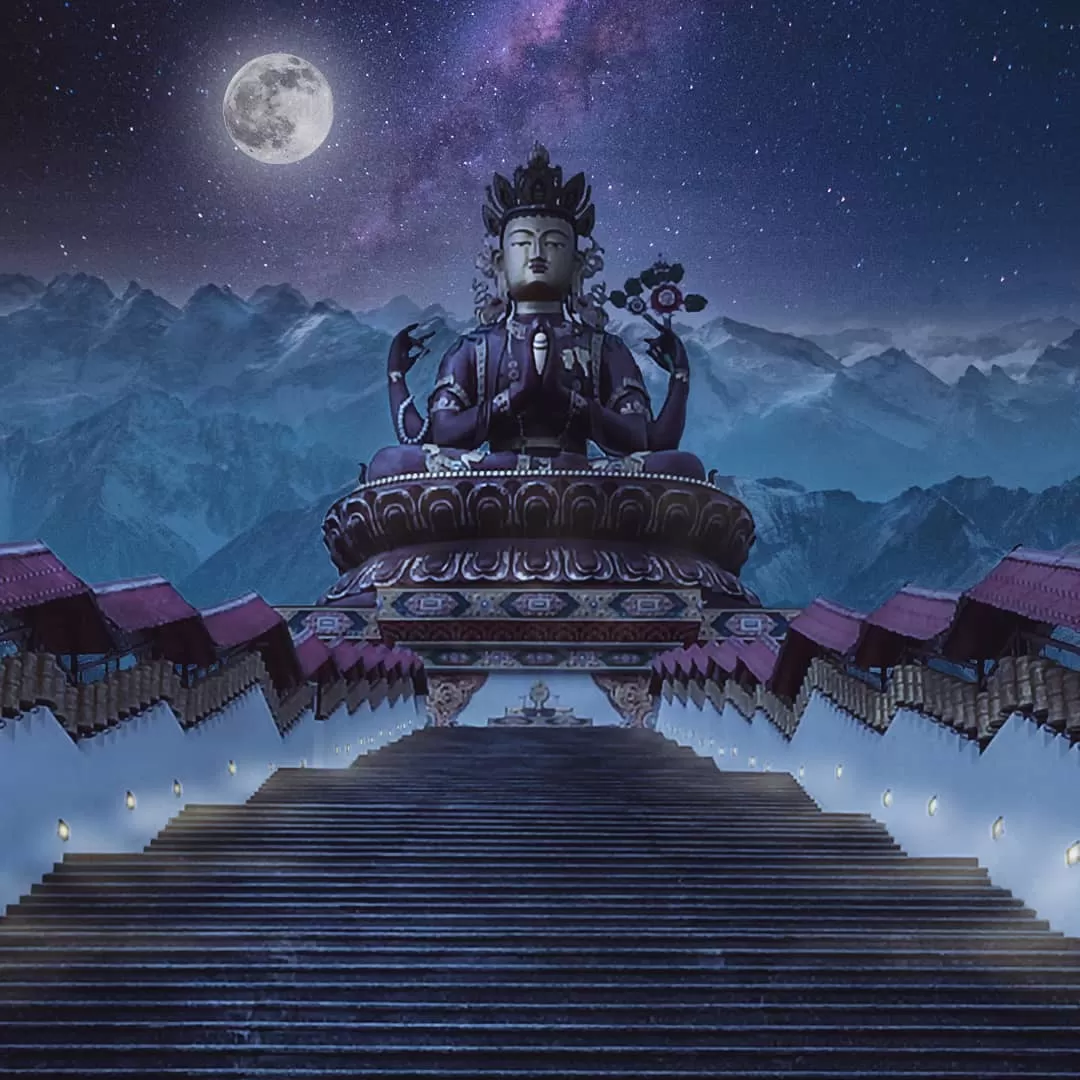Photo of Chenrezig Statue Cum Skywalk Pelling By Senneil Gomes