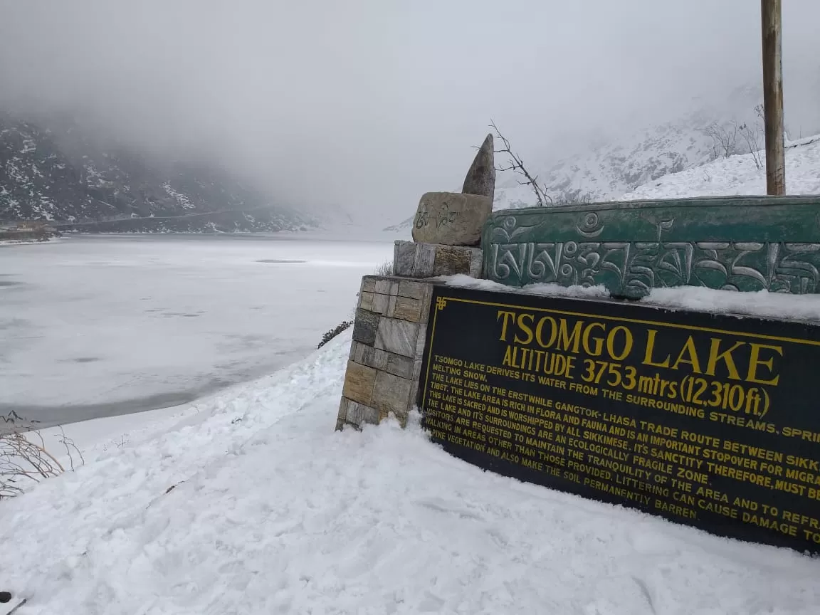 Photo of Tsomgo Lake By Dr. Ritesh Sompura