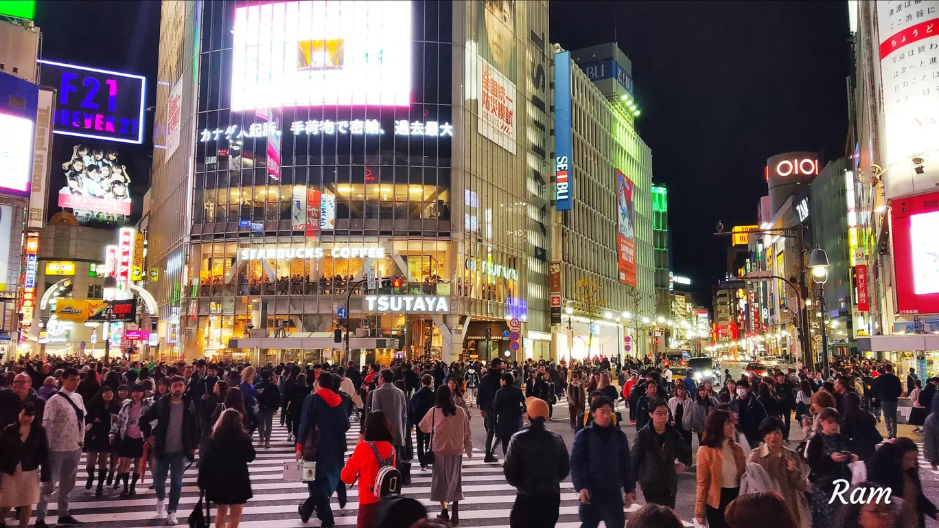 Photo of Shibuya Crossing By ashwathram