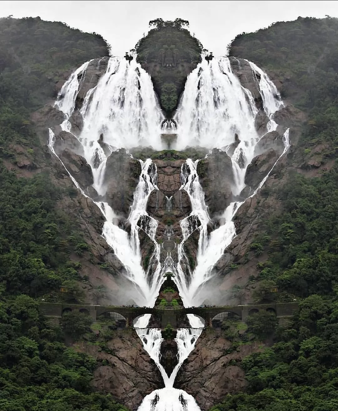 Photo of Dudhsagar Falls By Deepak Thakur