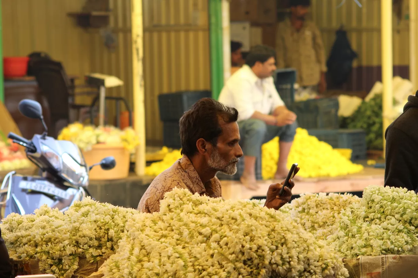 Photo of Gudimalkapur Flower Market By Pavan Kumar