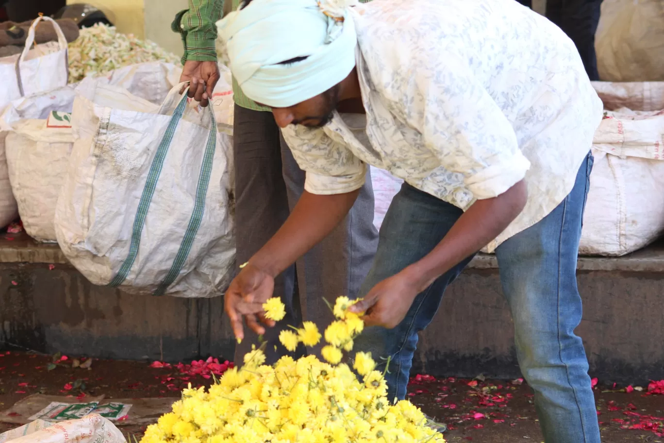 Photo of Gudimalkapur Flower Market By Pavan Kumar