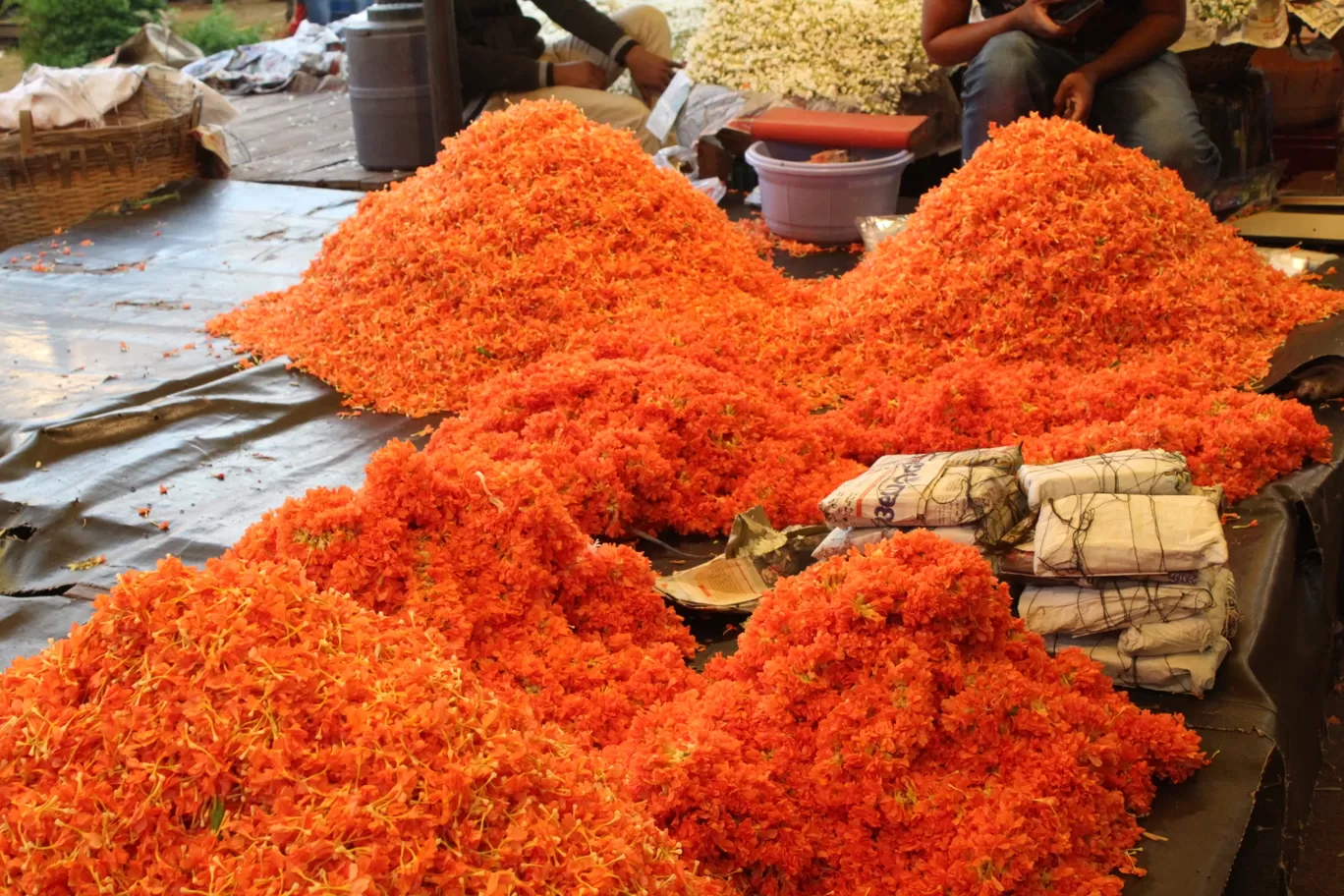 Photo of Gudimalkapur Flower Market By Pavan Kumar