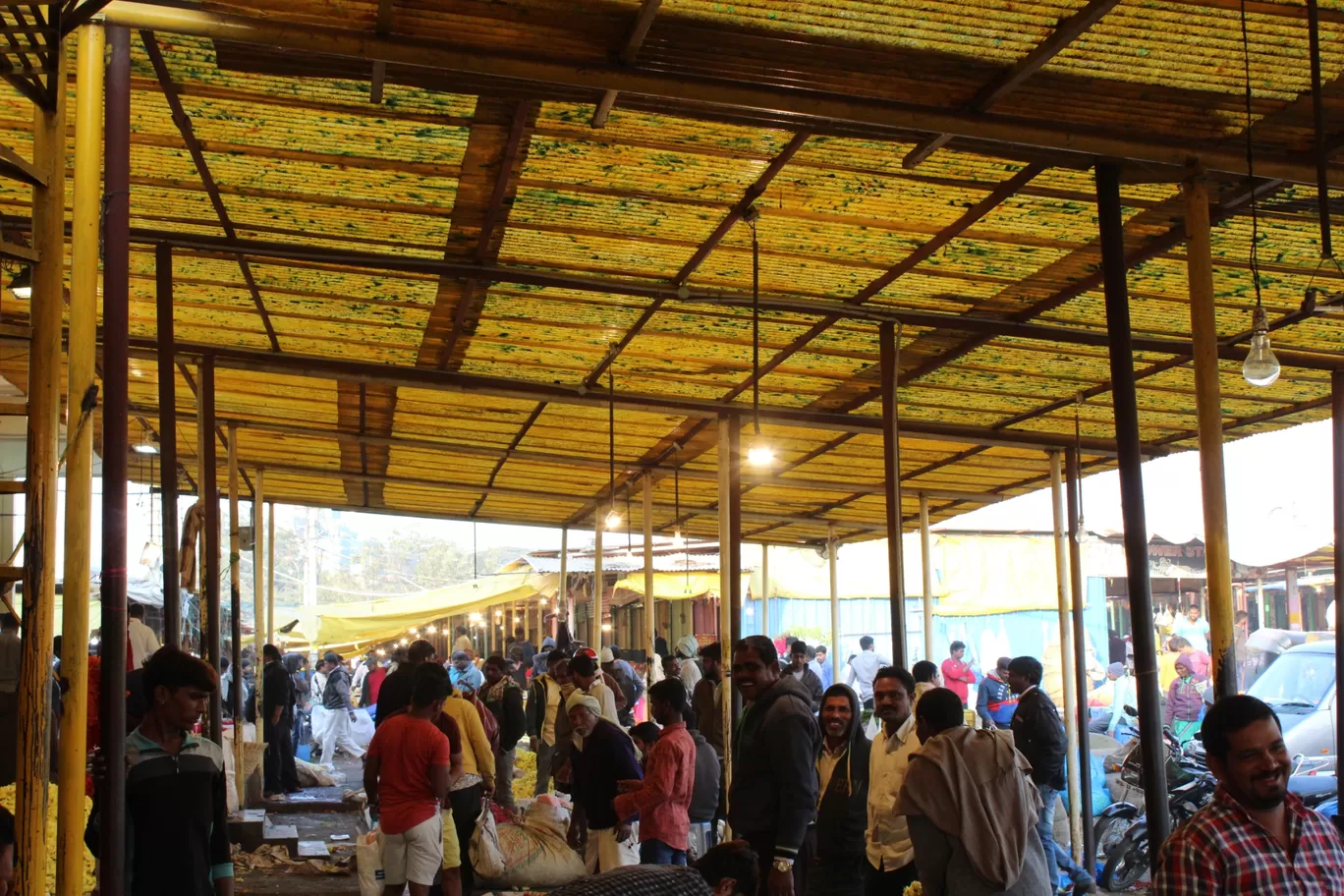 Photo of Gudimalkapur Flower Market By Pavan Kumar
