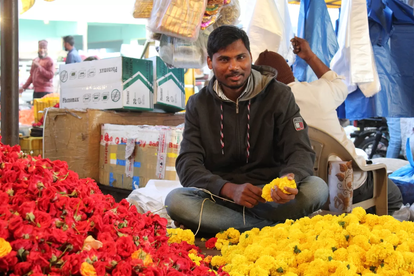 Photo of Gudimalkapur Flower Market By Pavan Kumar