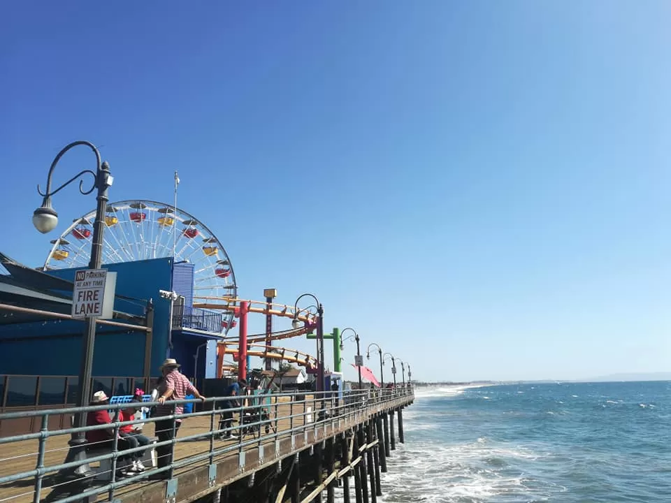 Photo of Santa Monica Pier By Ramya Shanivarsanthe Leelesh