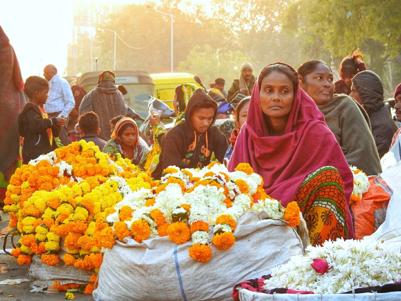 Photo of Ahmedabad Flower Market By Preet Gor