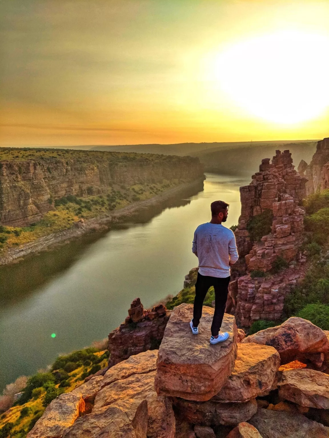 Photo of Gandikota Penna River View By Dhiraj Malode