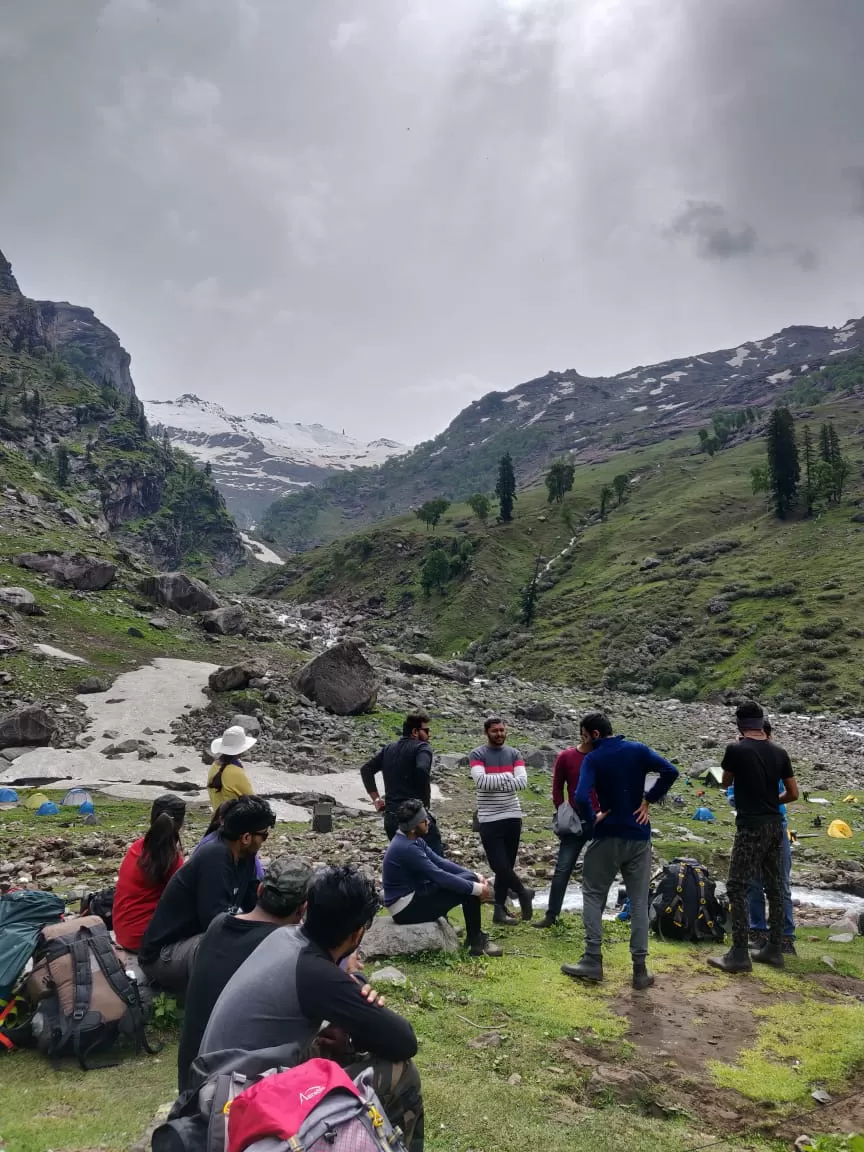 Photo of Hampta Pass Trek Camp Himalayan Mountain Sojourns By Vedant Patel