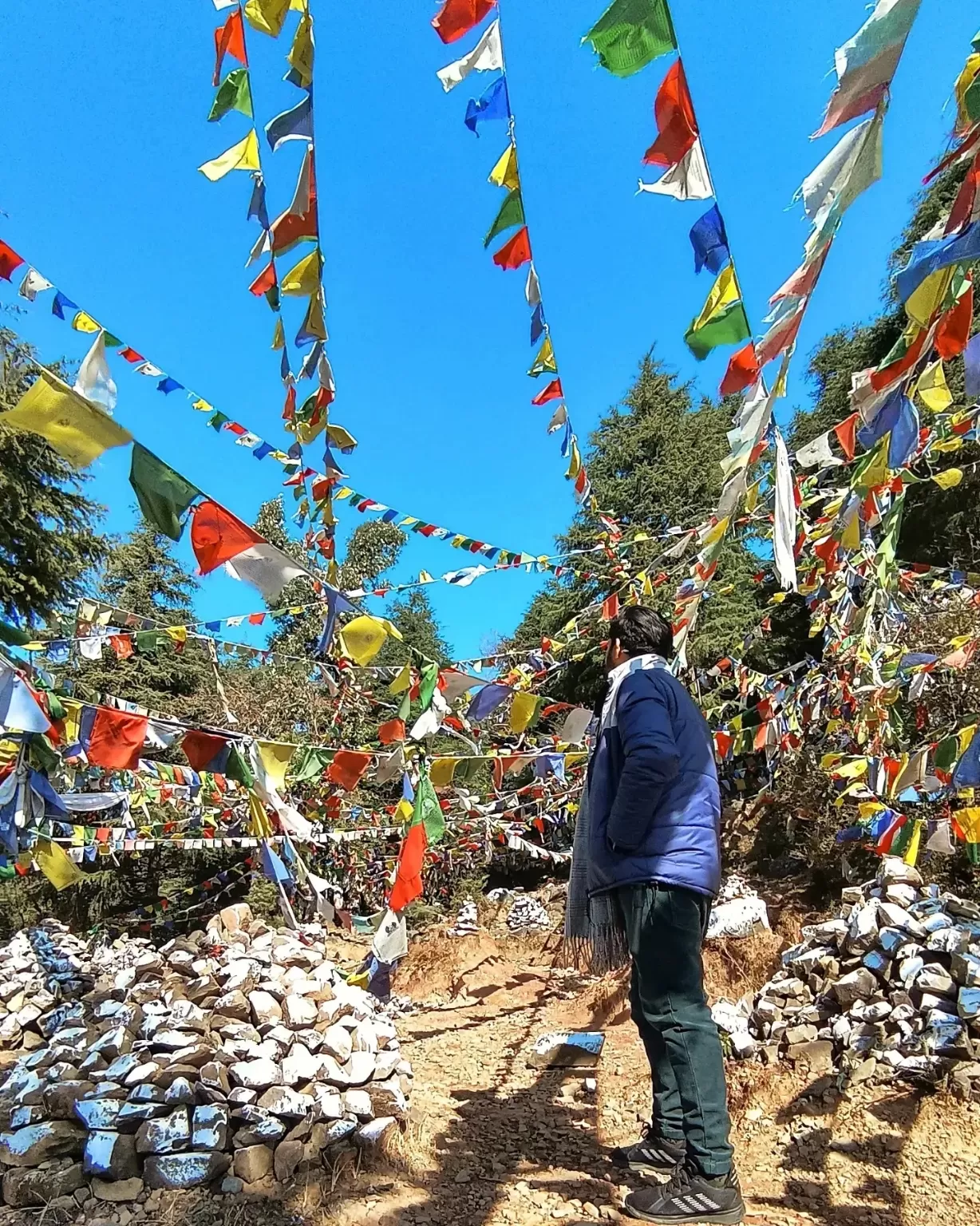 Photo of Tibetan Flags Temple By Sunil Kumar