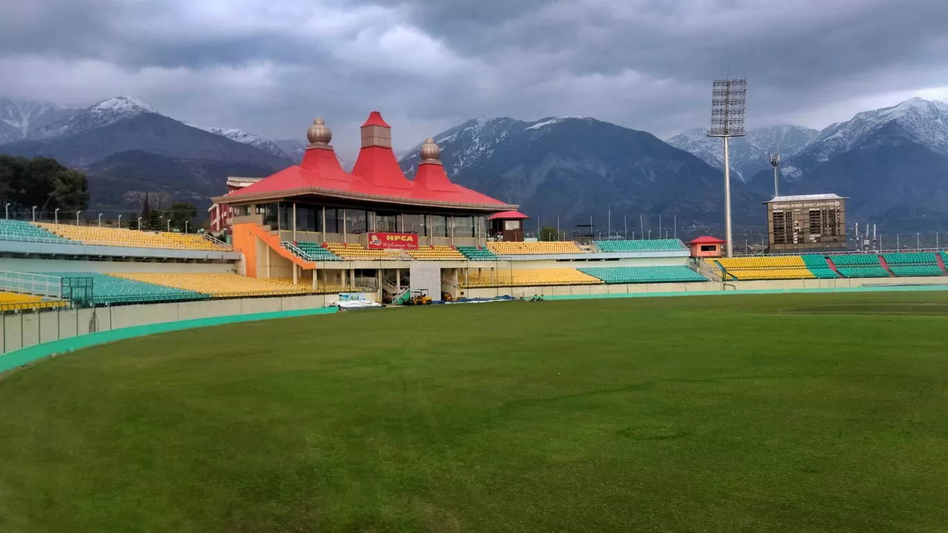 Photo of Himachal Pradesh Cricket Association Stadium Dharamshala By Thalesh Sao