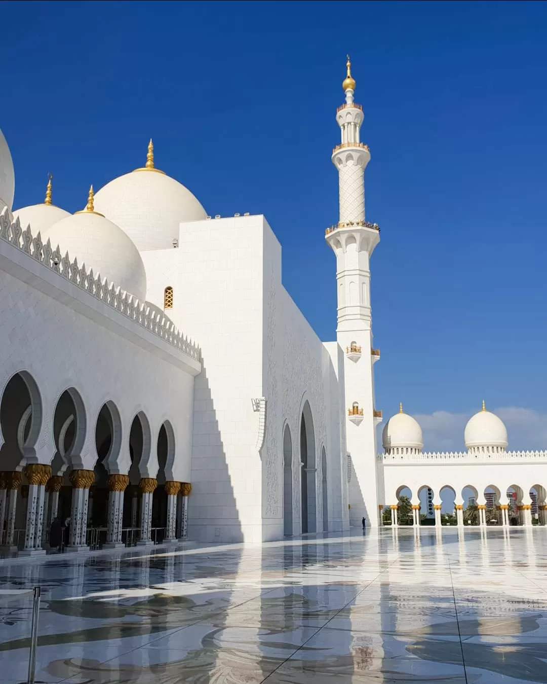 Photo of Sheikh Zayed Mosque - Abu Dhabi - United Arab Emirates By Sanjari Arora