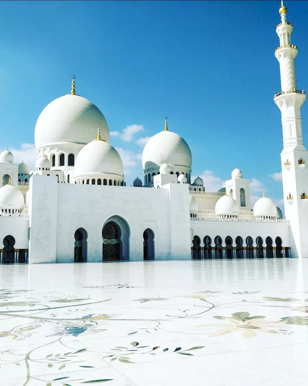 Photo of Sheikh Zayed Mosque - Abu Dhabi - United Arab Emirates By Sanjari Arora