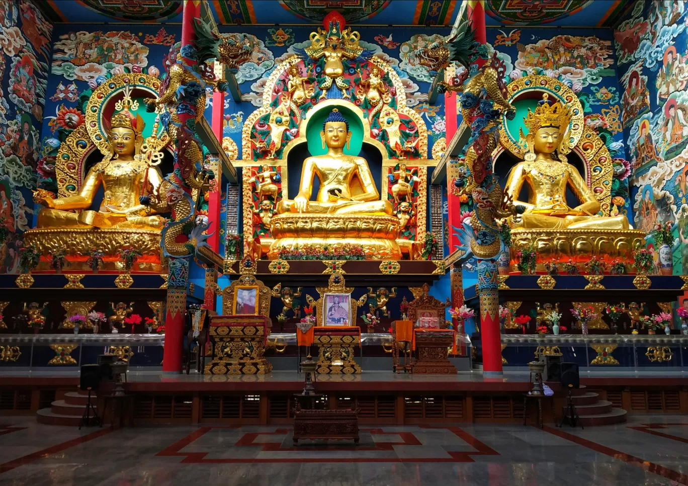 Photo of Namdroling Monastery Golden Temple By Kiranchand M R