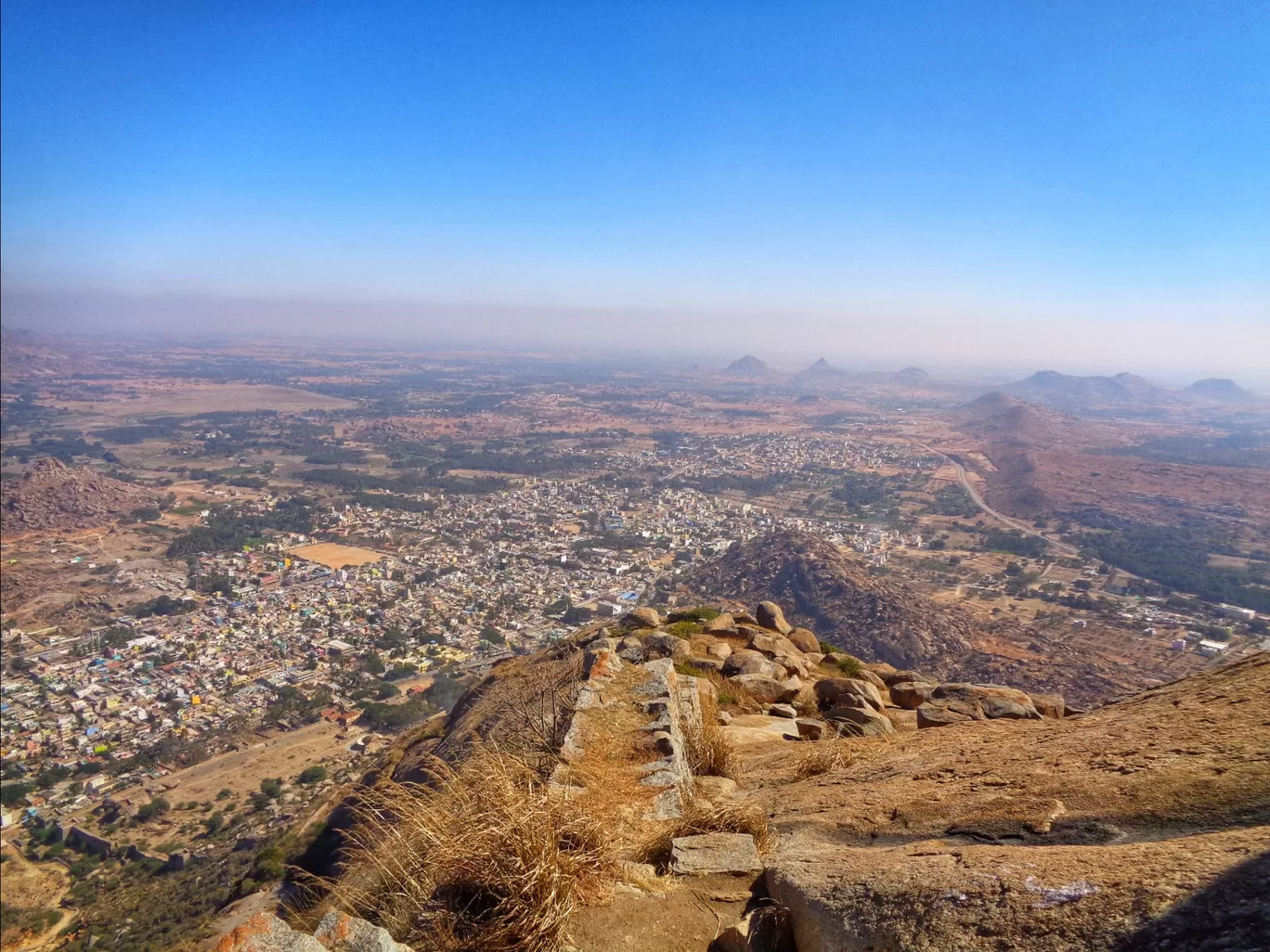 Photo of Madhugiri Fort Hill Top By Nitin Chandavar