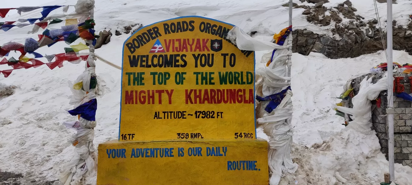 Photo of Khardungla Pass By Abhay Kumar