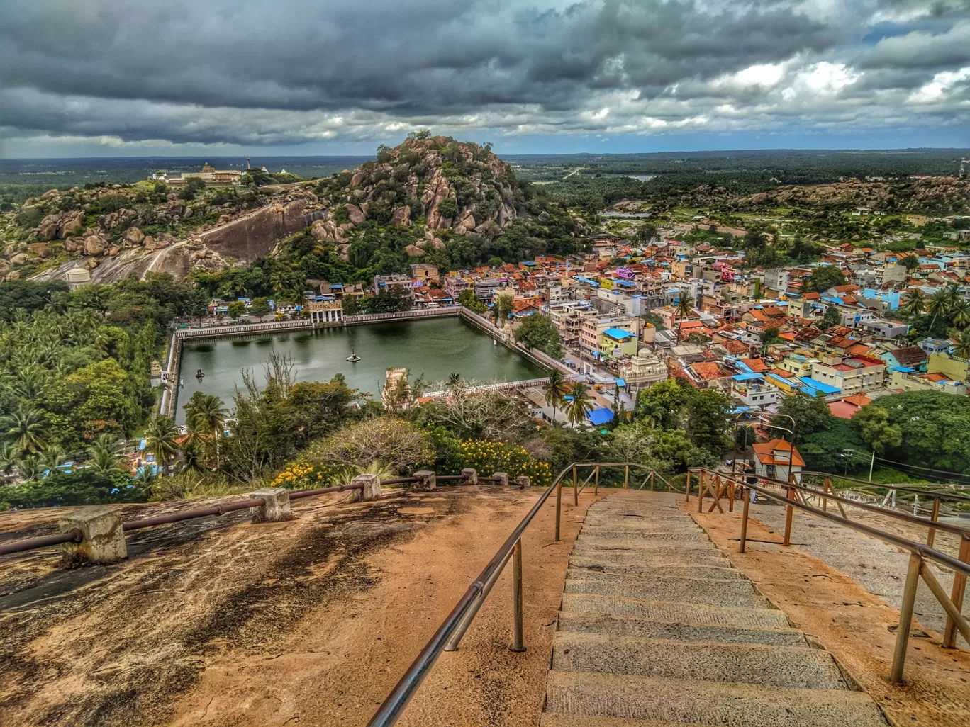 Photo of Shravanabelagola By George Abraham