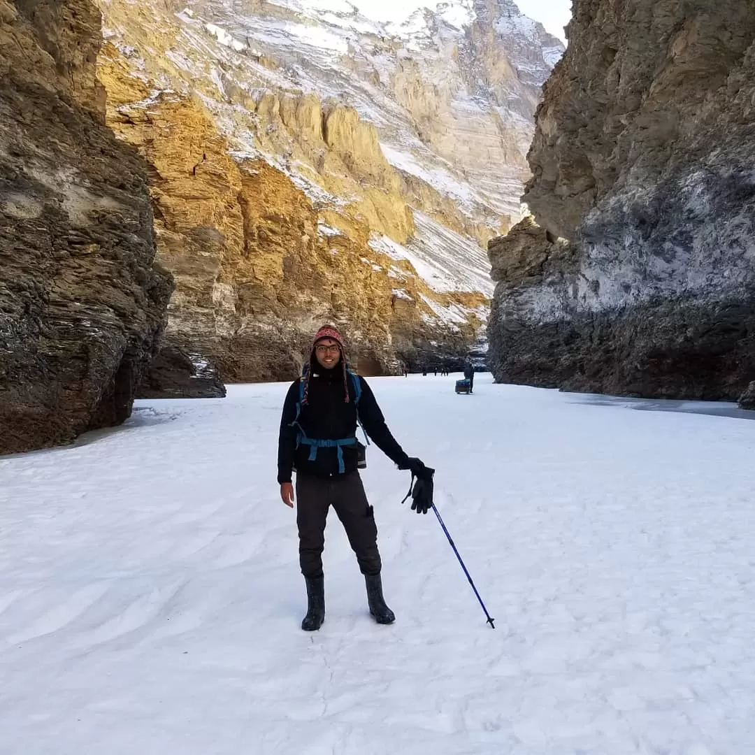 Photo of Chadar trek - Trekking In Ladakh - Frozen River Trekking In Ladakh By kishor salian