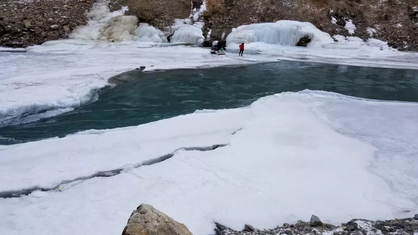 Photo of Chadar trek - Trekking In Ladakh - Frozen River Trekking In Ladakh By kishor salian