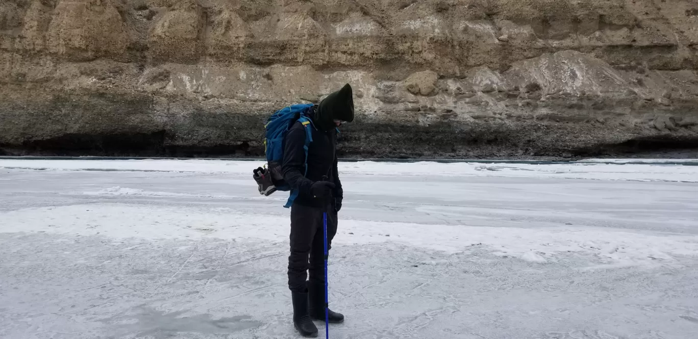 Photo of Chadar trek - Trekking In Ladakh - Frozen River Trekking In Ladakh By kishor salian