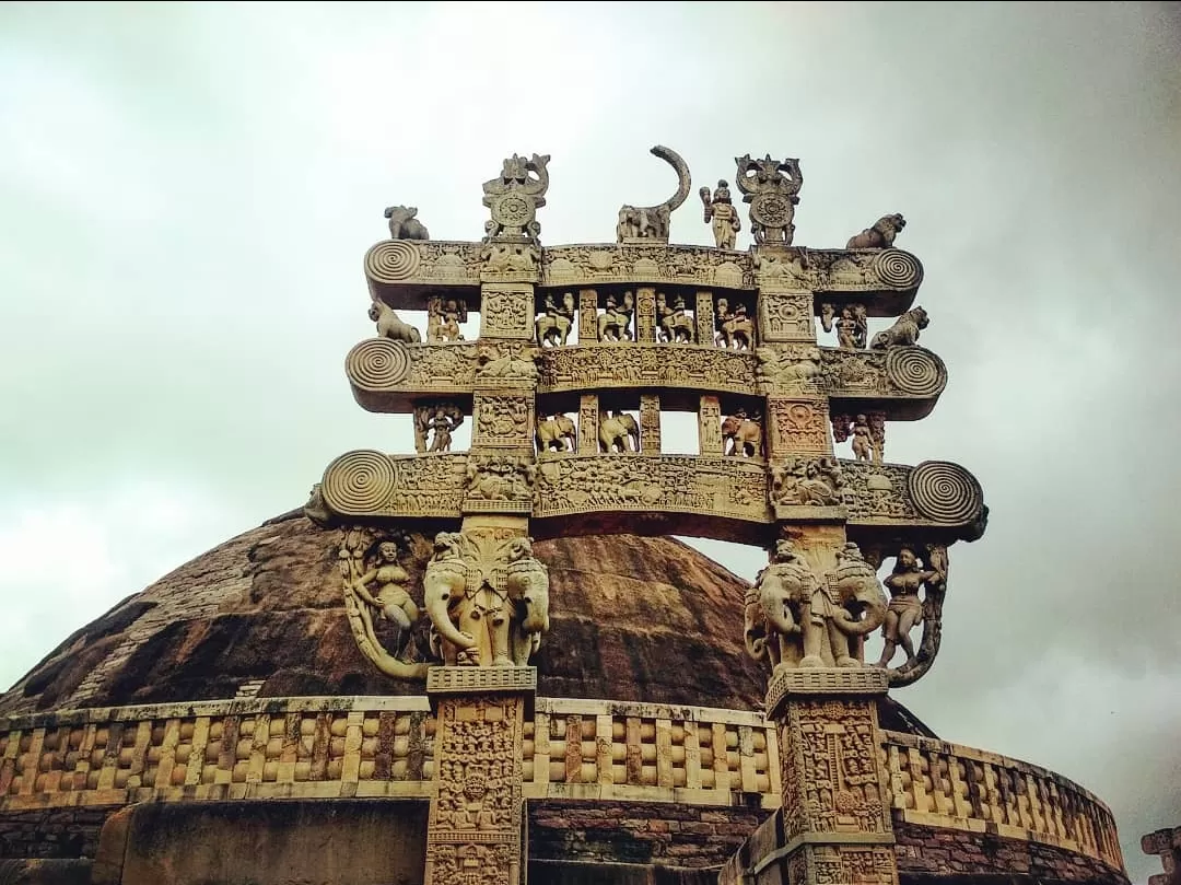 Photo of Sanchi stupa 1 By Urvshi Rathore