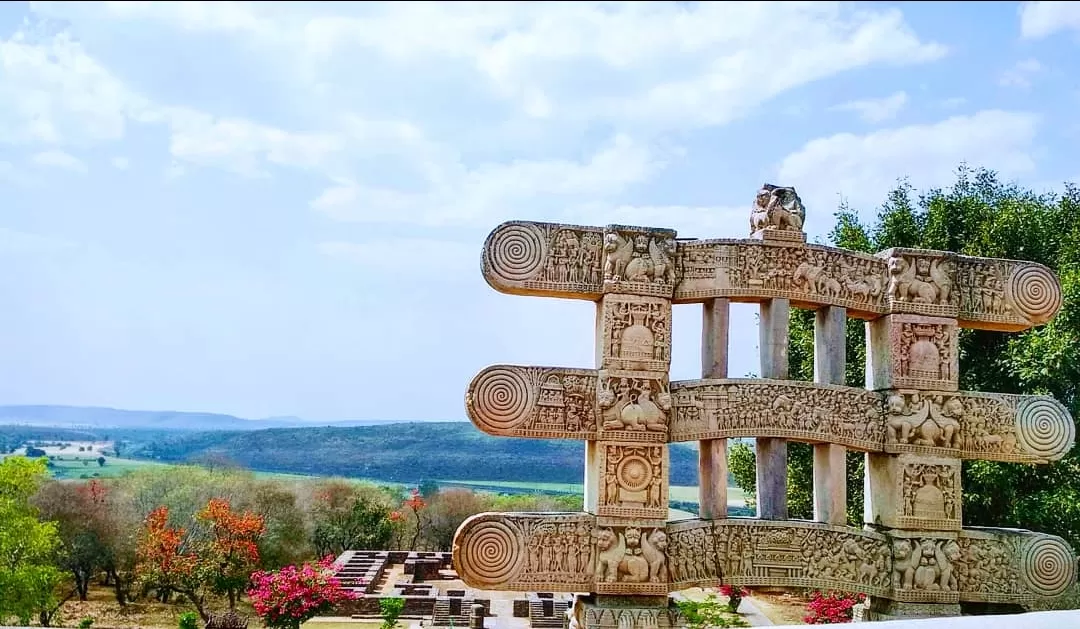 Photo of Sanchi stupa 1 By Urvshi Rathore