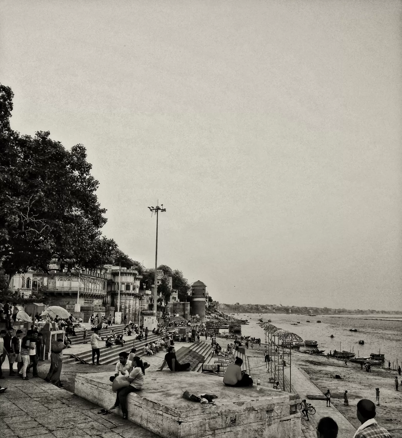 Photo of Assi Ghat Banaras By Himanshu Ojha