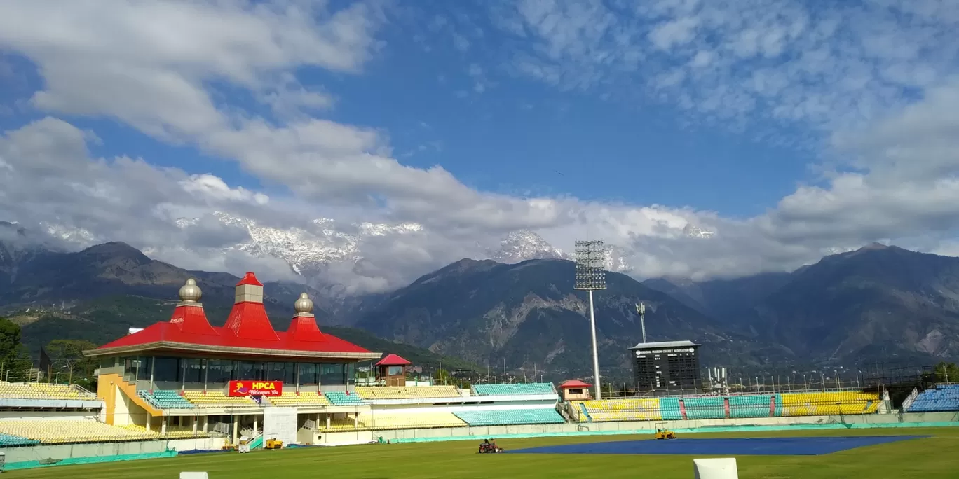 Photo of Himachal Pradesh Cricket Association Stadium By upanshu kaushal