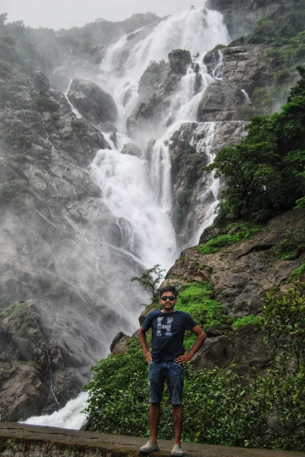 Photo of Dudhsagar Falls By pikey