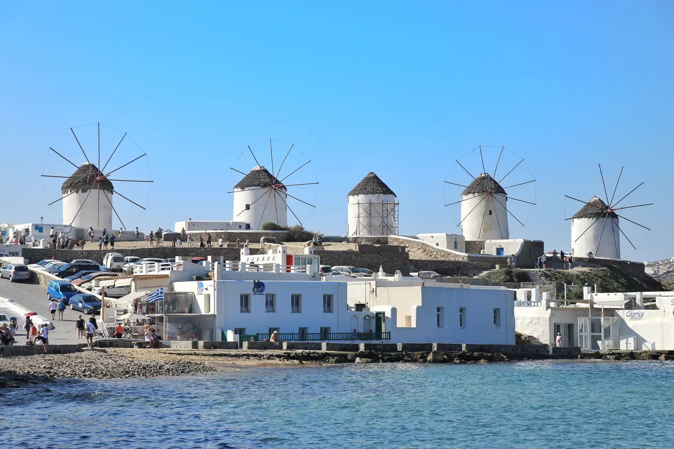 Photo of The windmills of Mykonos By Jim Dias
