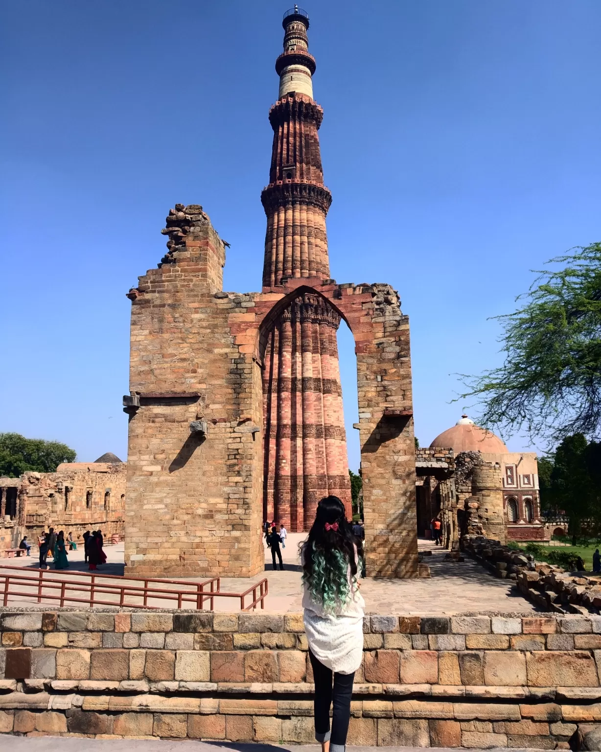 Photo of Qutub Minar By deeksha panwar