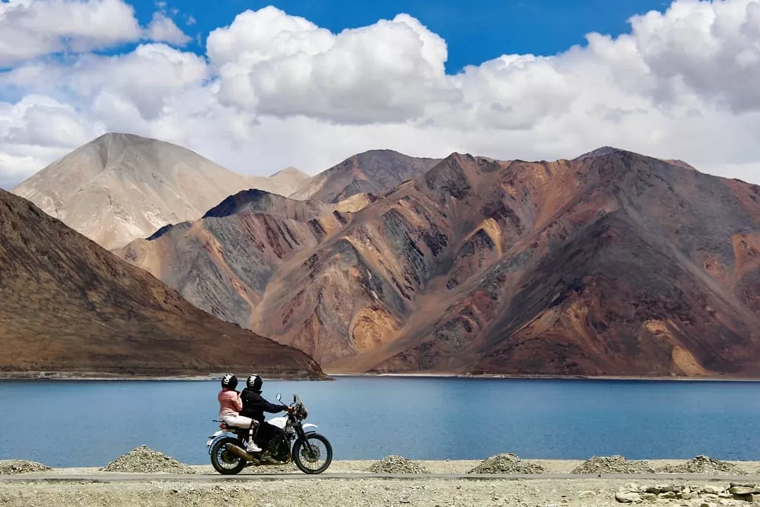 Photo of Pangong Lake Road By an_indian_onboard