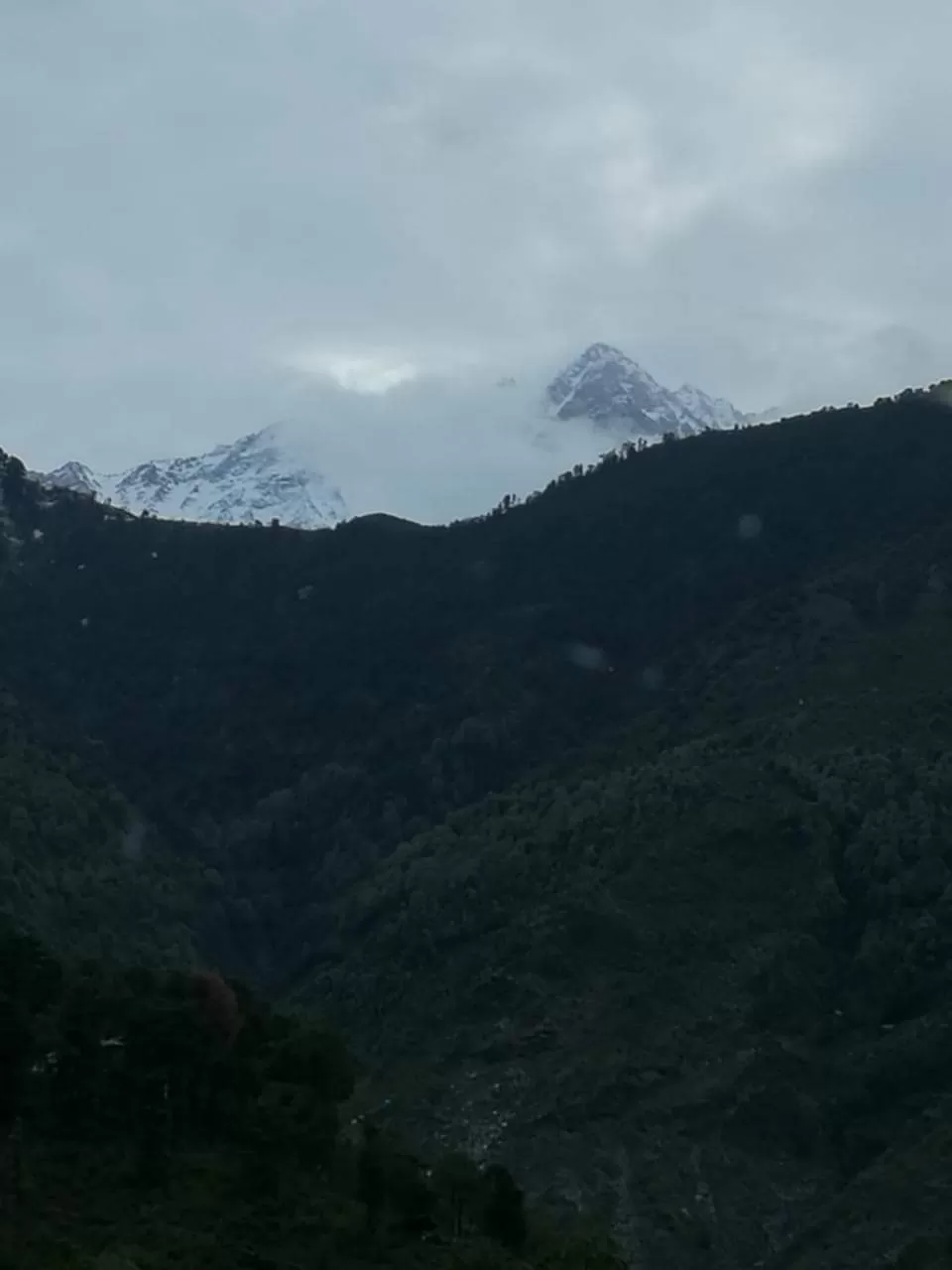 Photo of Dhauladhar Mountain Range Dharamshala. View From Chilgari. By Lokendra Singh