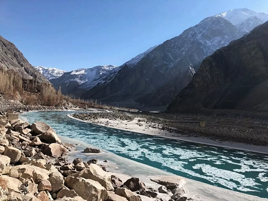 Photo of Zanskar River By sana parveen