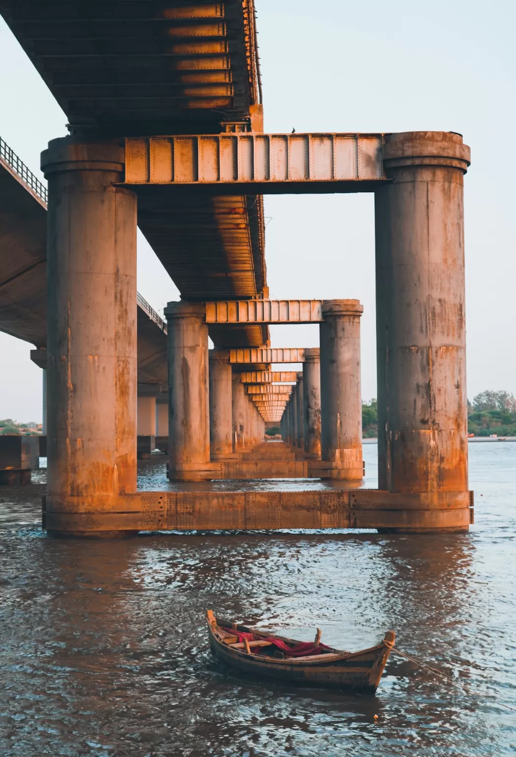 Photo of Golden Bridge By Tirthesh Parekh