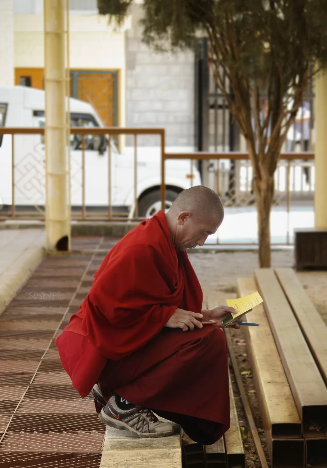 Photo of H.H. the Dalai Lama's Main Temple By Sesky Kiddo