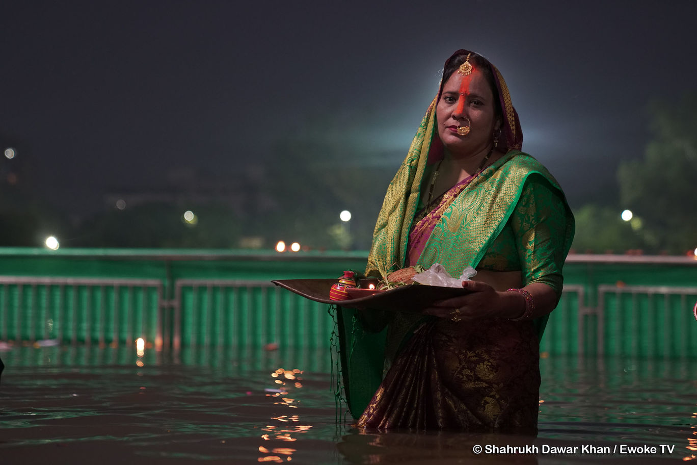 Photo of Chhath puja at Gomati River Front Lucknow images by Shahrukh Dawar Khan By Shahrukh Dawar Khan