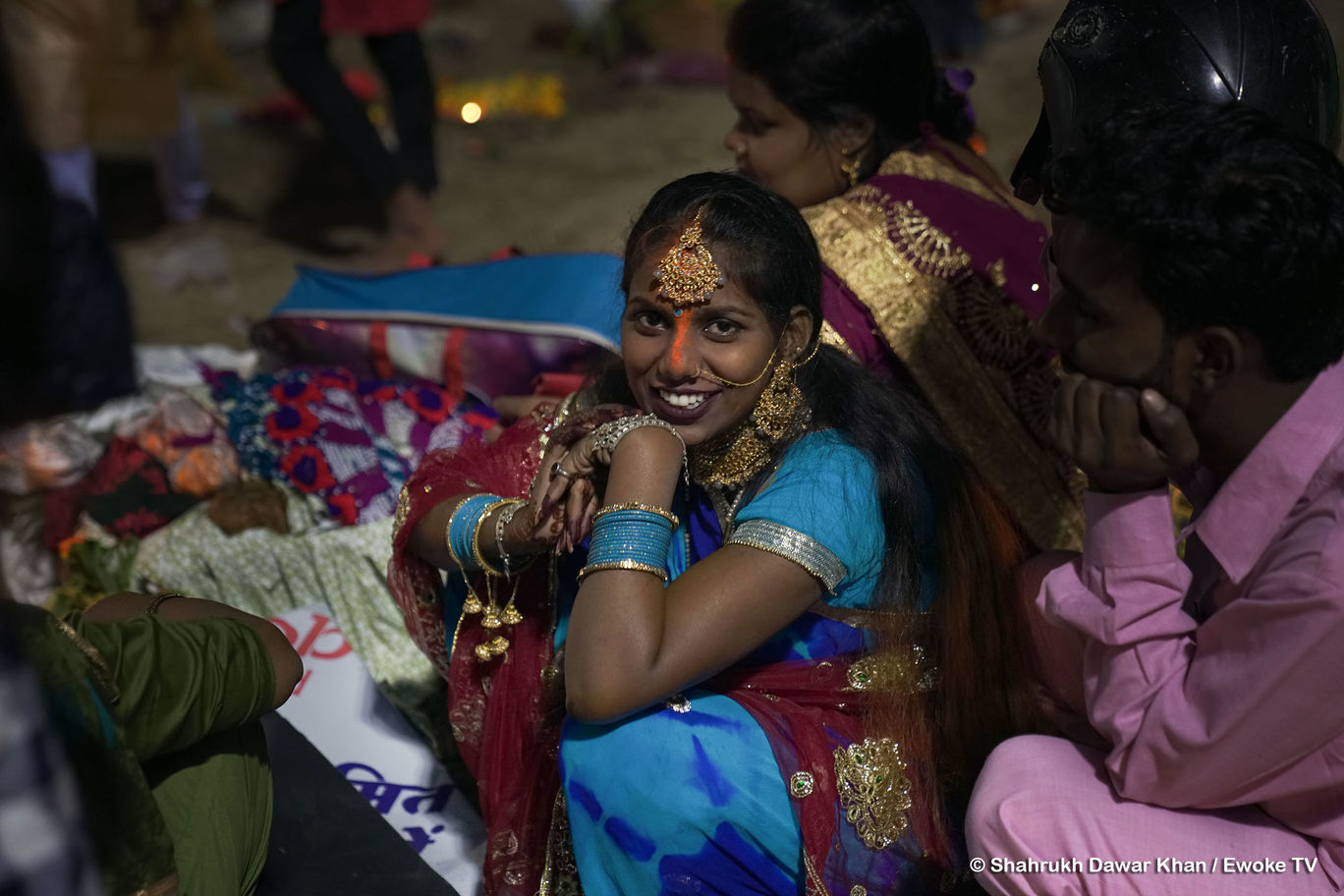 Photo of Chhath puja at Gomati River Front Lucknow images by Shahrukh Dawar Khan By Shahrukh Dawar Khan
