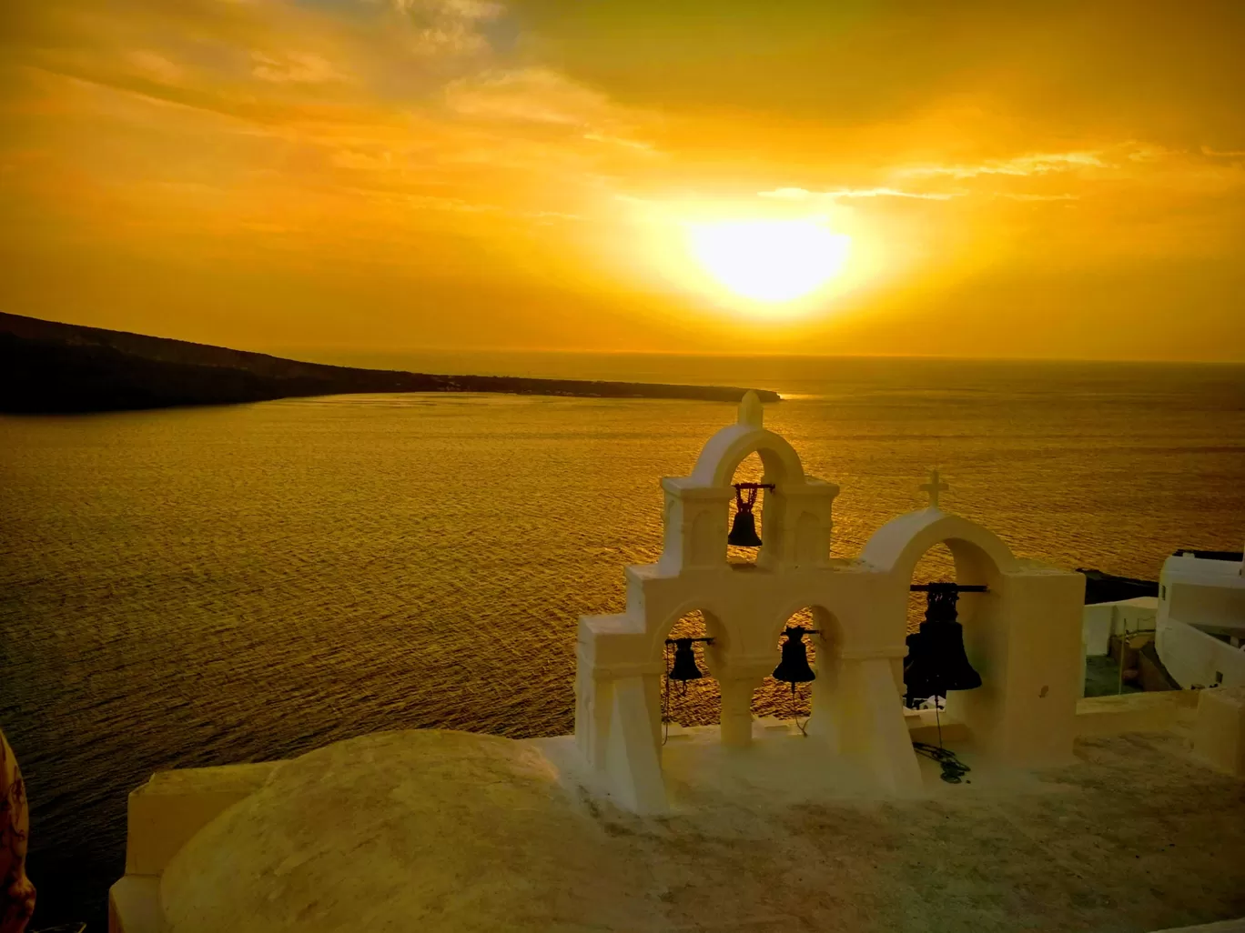Photo of Three Bells of Fira By Chronicles of a Sardarni