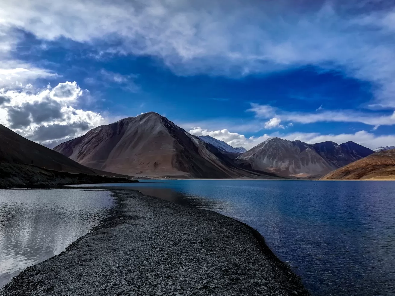 Photo of Pangong Lake By Vasu Devan M