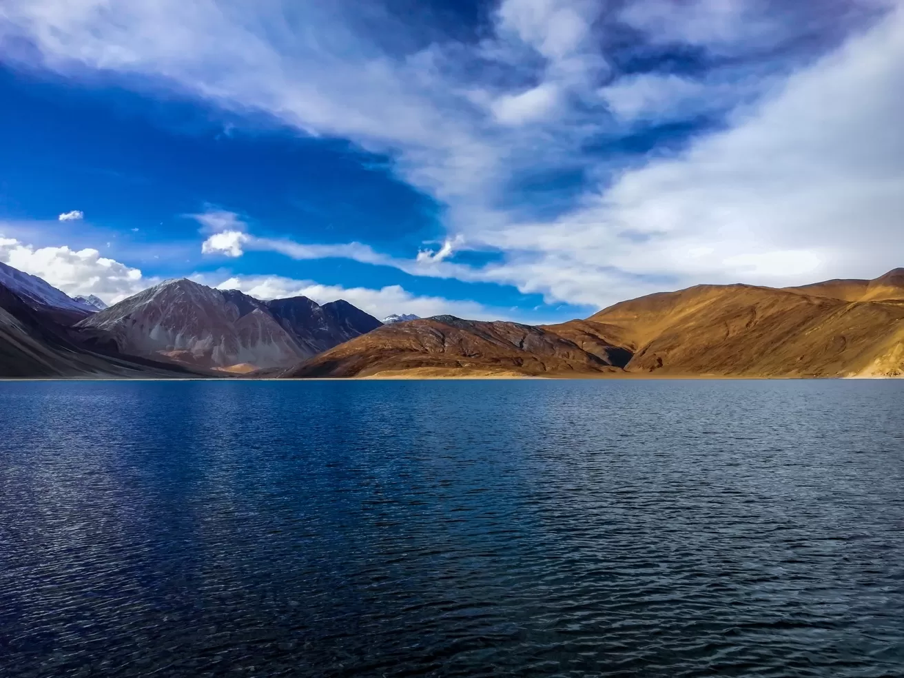 Photo of Pangong Lake By Vasu Devan M