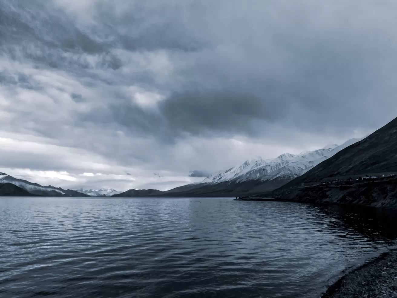 Photo of Pangong Lake By Vasu Devan M