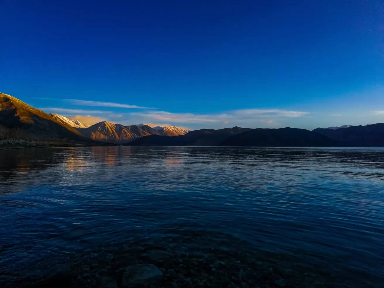 Photo of Pangong Lake By Vasu Devan M